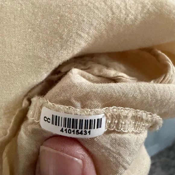 Flying Tomato Elegant Cream Dress with slip - Picture 5 of 12